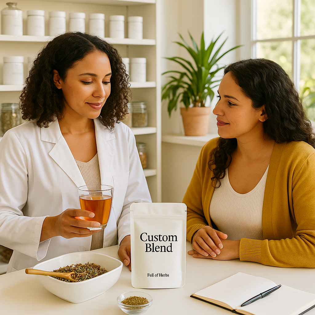 Custom Blends and Consultation